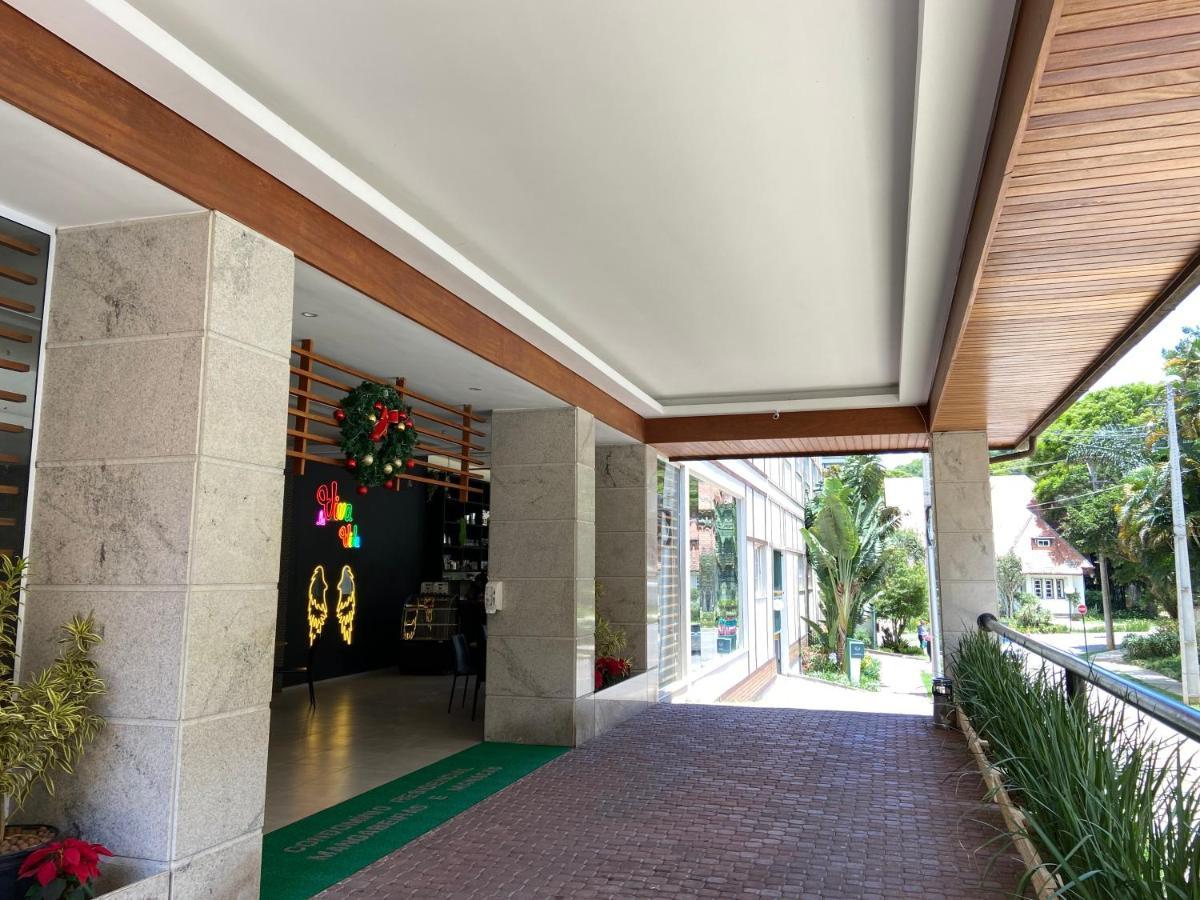 PetrópolisFlat 217 Granja Brasil - Com Piscina Em Itaipavaアパートメント エクステリア 写真