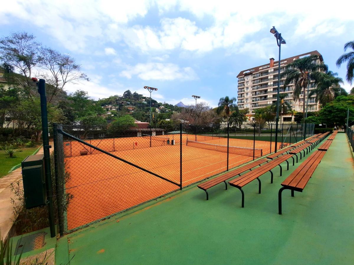 PetrópolisFlat 217 Granja Brasil - Com Piscina Em Itaipavaアパートメント エクステリア 写真
